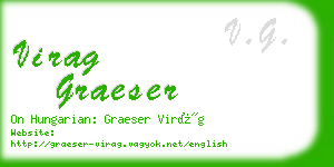 virag graeser business card